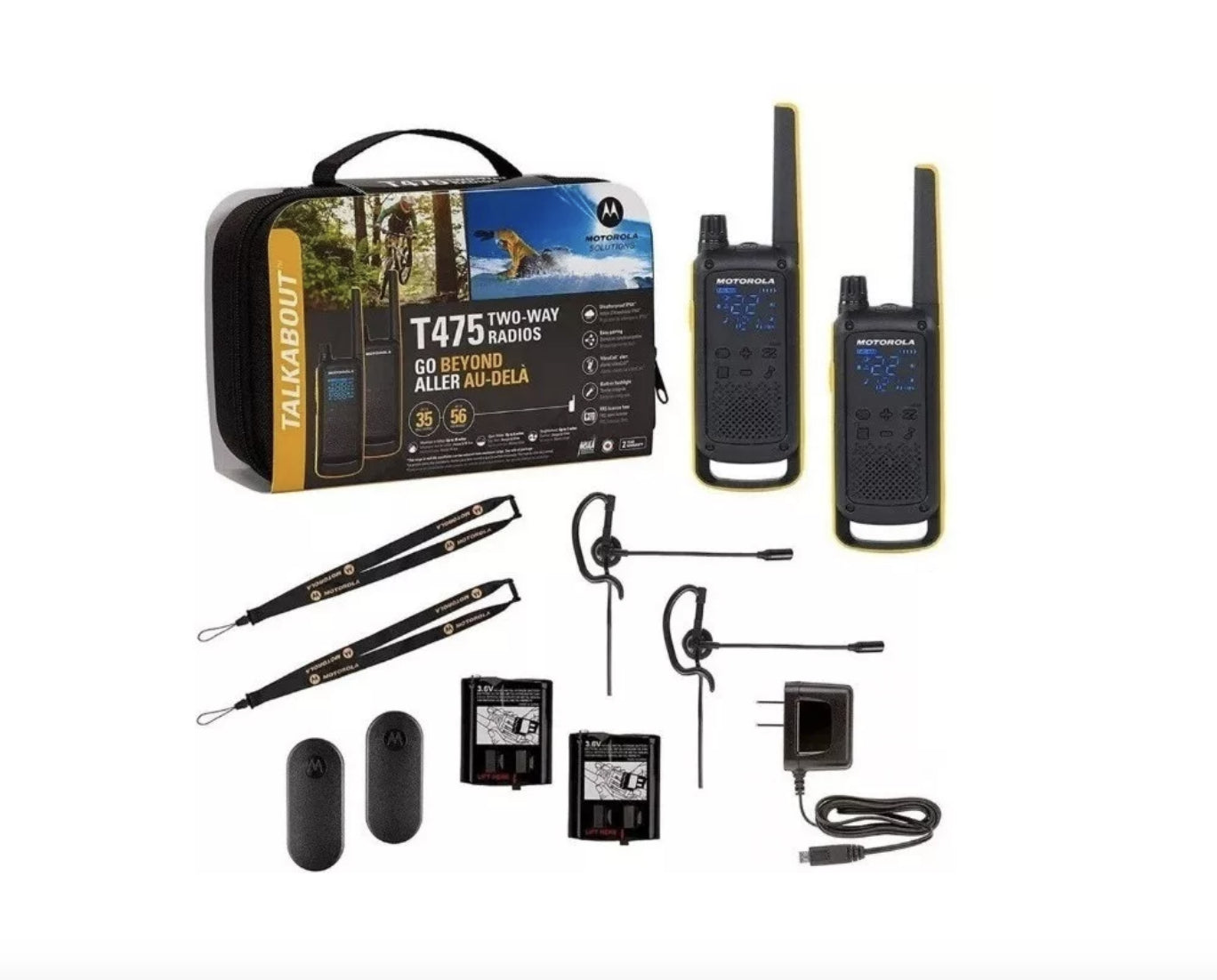 Motorola - Radio Walkie Talkie T475