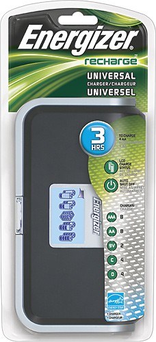 ENERGIZER CARGADOR DE BATERIAS COMPACTO UNIVERSAL - CHFC