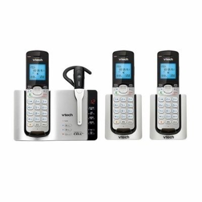 Vtech Ds6672-4 3 Auriculares Connect To Cell Sistema