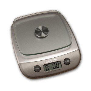 TAYLOR BASCULA DE COCINA CON PLATAFORMA DE VIDRIO 3800-N