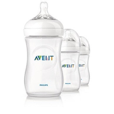 Avent Natural Set De 3 Biberones 9 Oz -bpa Free Scf693/37
