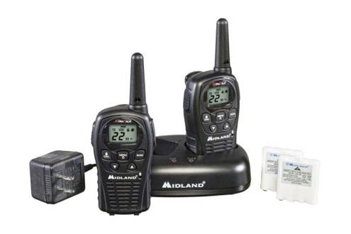Radios Midland 24 Millas - Con Cargador Y Pilas Lxt500vp3