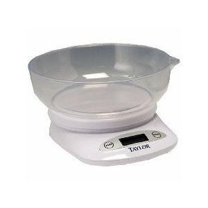 Taylor Bascula De Cocina Con Plataforma De Vidrio 3804