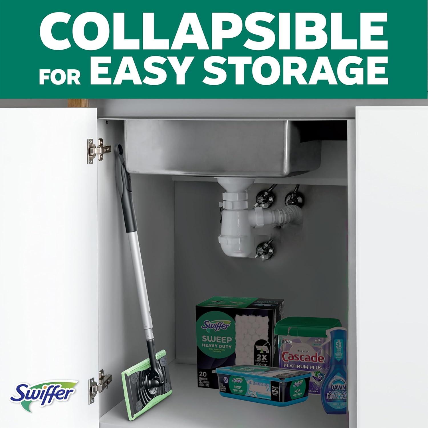 Swiffer Sweep & Mop Deluxe 2 En 1 Kit De Limpieza