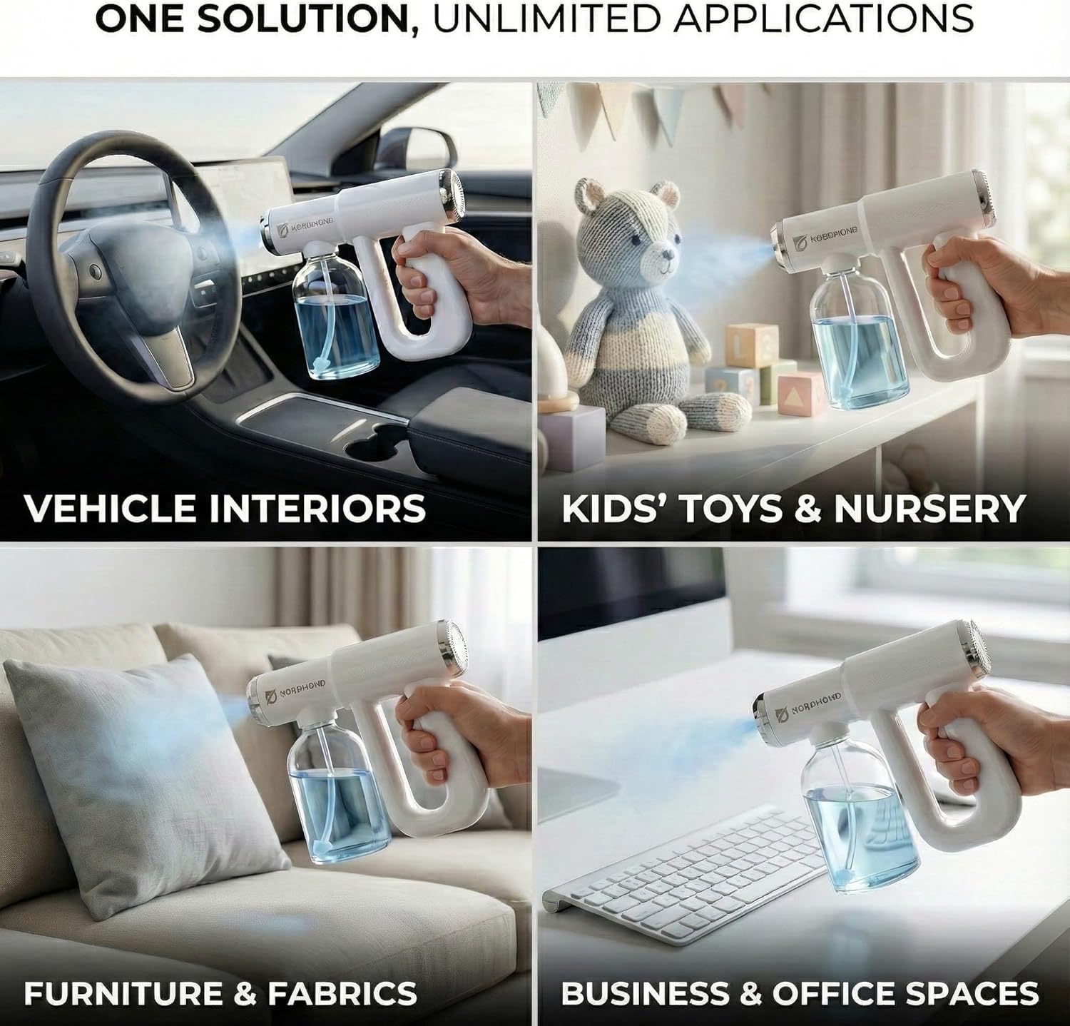 Nordmond Máquina De Nebulización En Pistola Blanco Agregar a favoritos