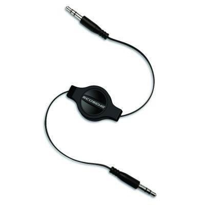 Scosche Cable Retractil Audio 3.5mm 90 Cms Slim Tip Iu35rcr