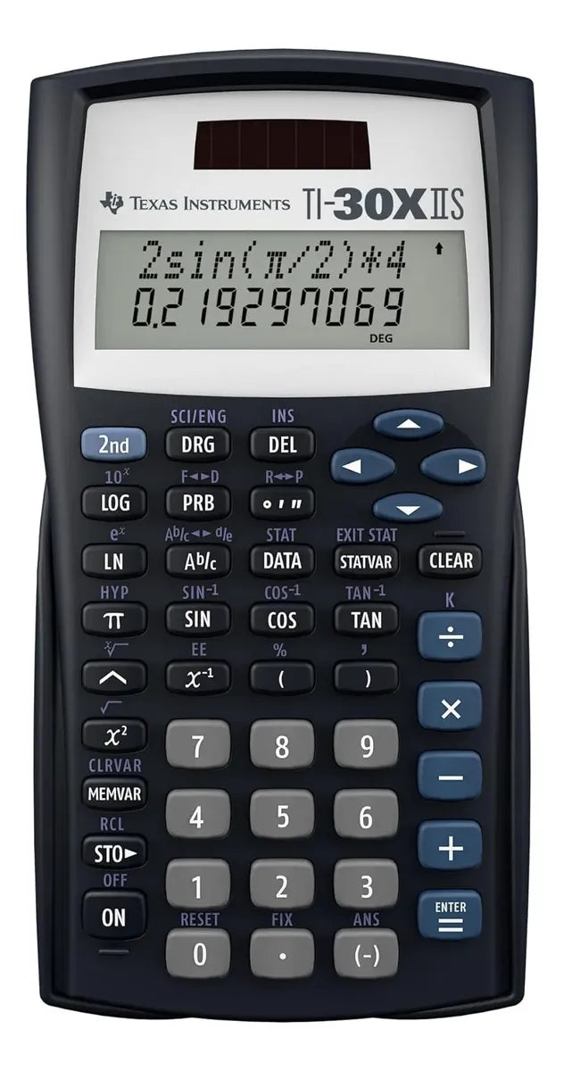 Texas Instruments Ti30xiis Calculadora Científica De 2 Linea