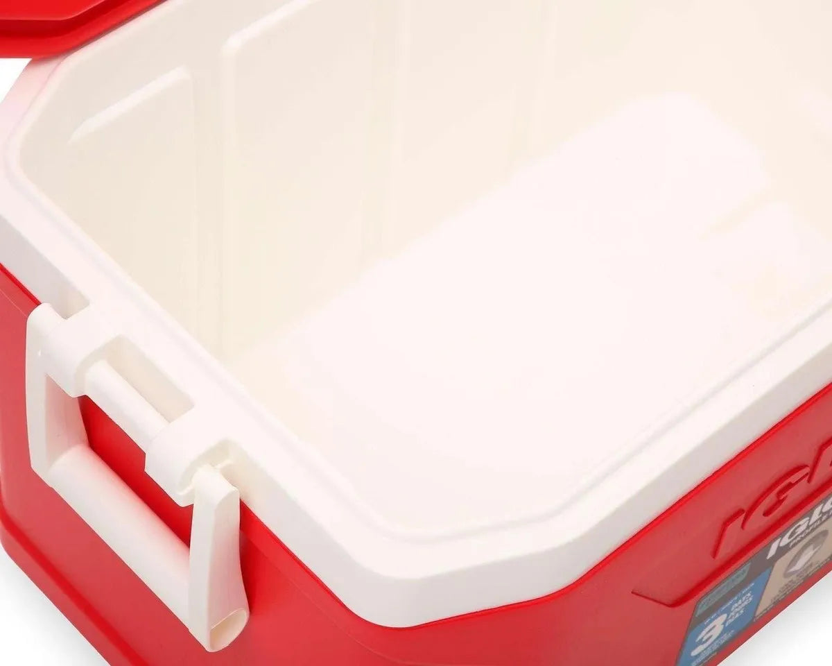 Igloo Hielera De Color Rojo De 50 Qt