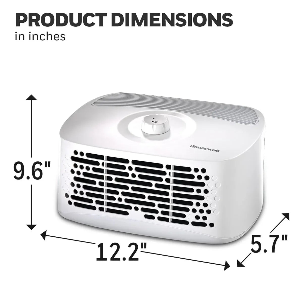 Honeywell Fresher Air Purificador De Aire Portátil Blanco