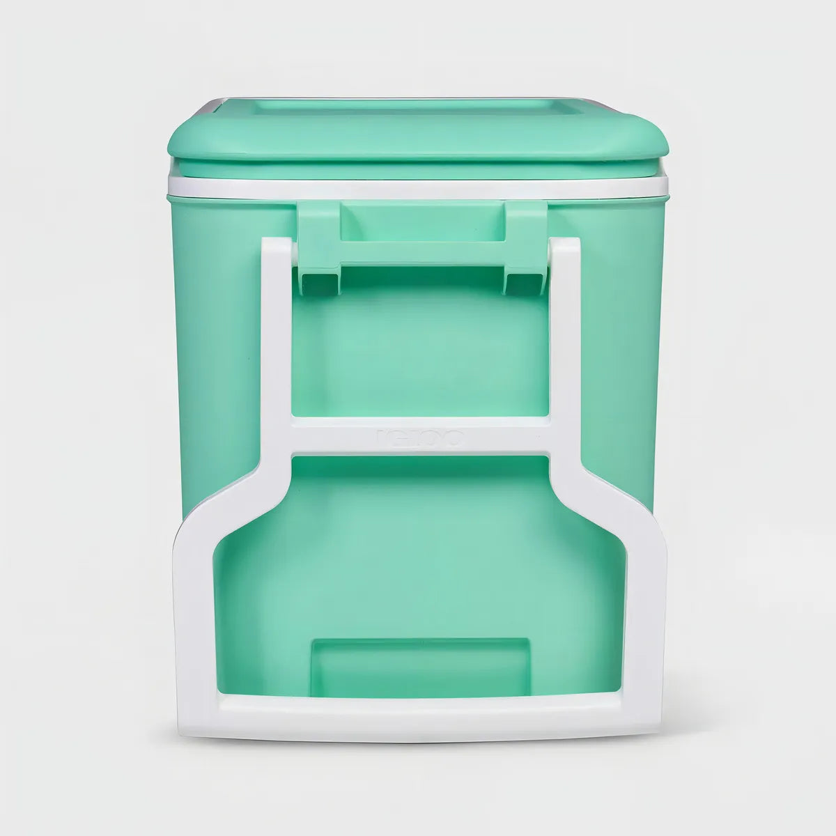 Igloo Hielera De 38 Qt Con Llantas De Color Azul Color Turquesa