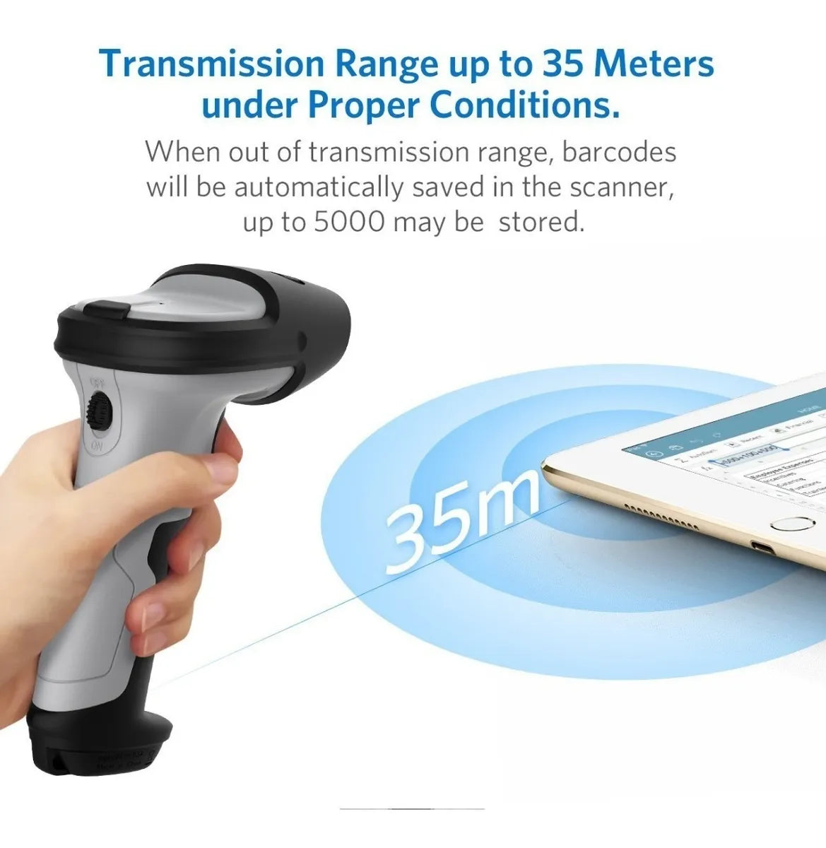 Inateck Bcst-70 Escaner Bluetooth De Codigo De Barras