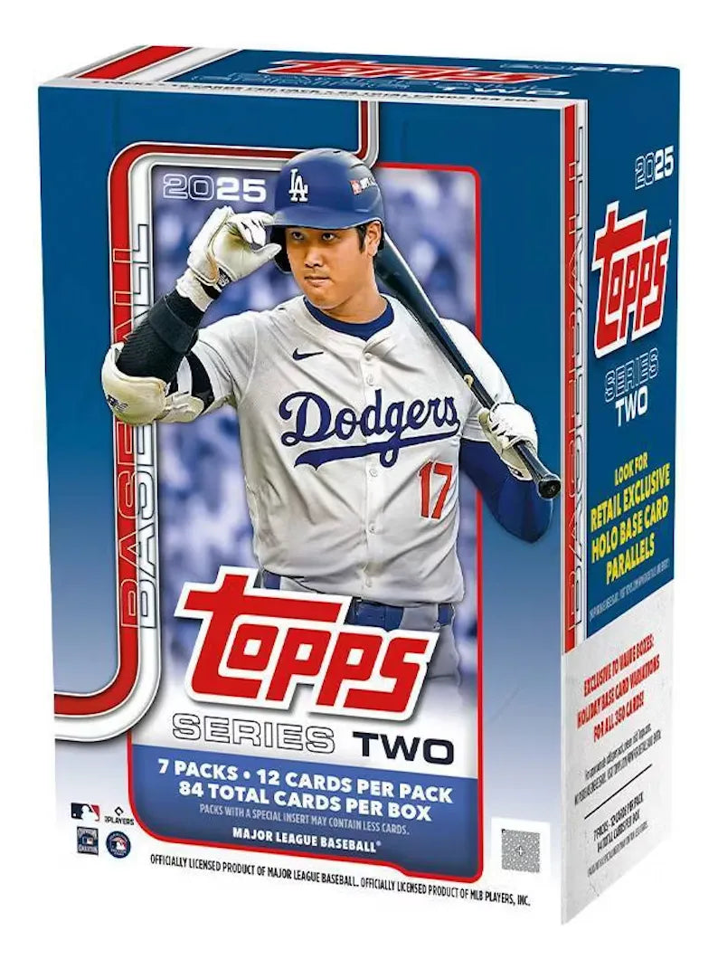 Topps Mlb Serie 2 Trading Card Box Tarjetas De Béisbol 2025