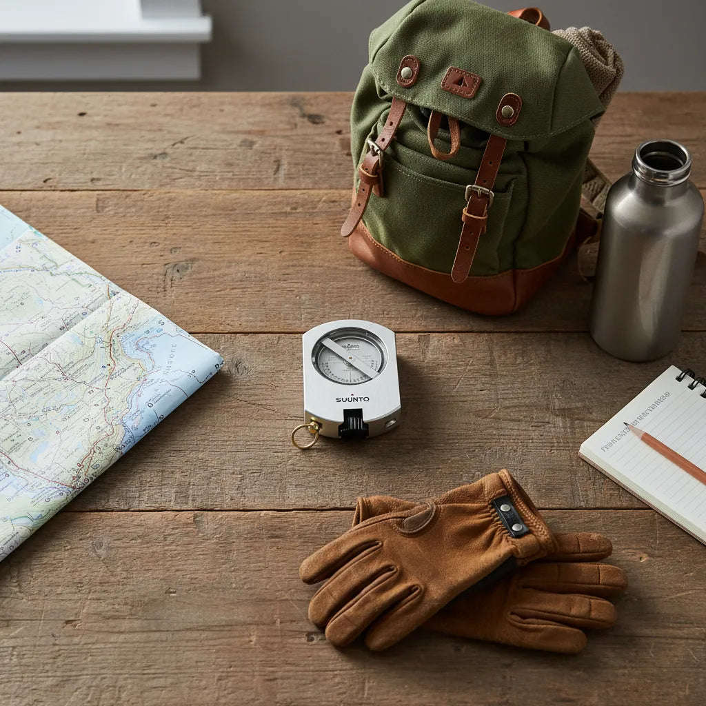 Suunto Pm5/66pc Clinómetro Con Escalas De Porcentaje Y Topo Plata