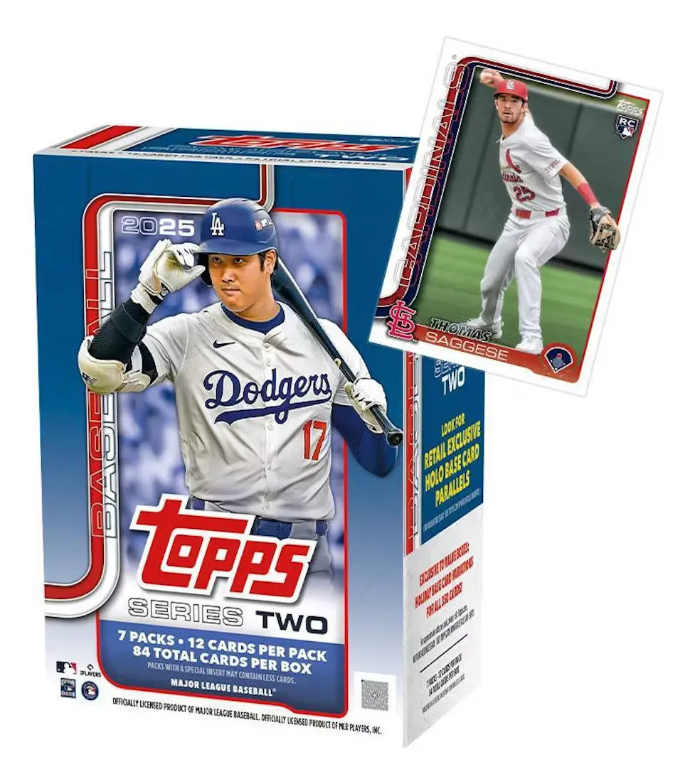 Topps Mlb Serie 2 Trading Card Box Tarjetas De Béisbol 2025