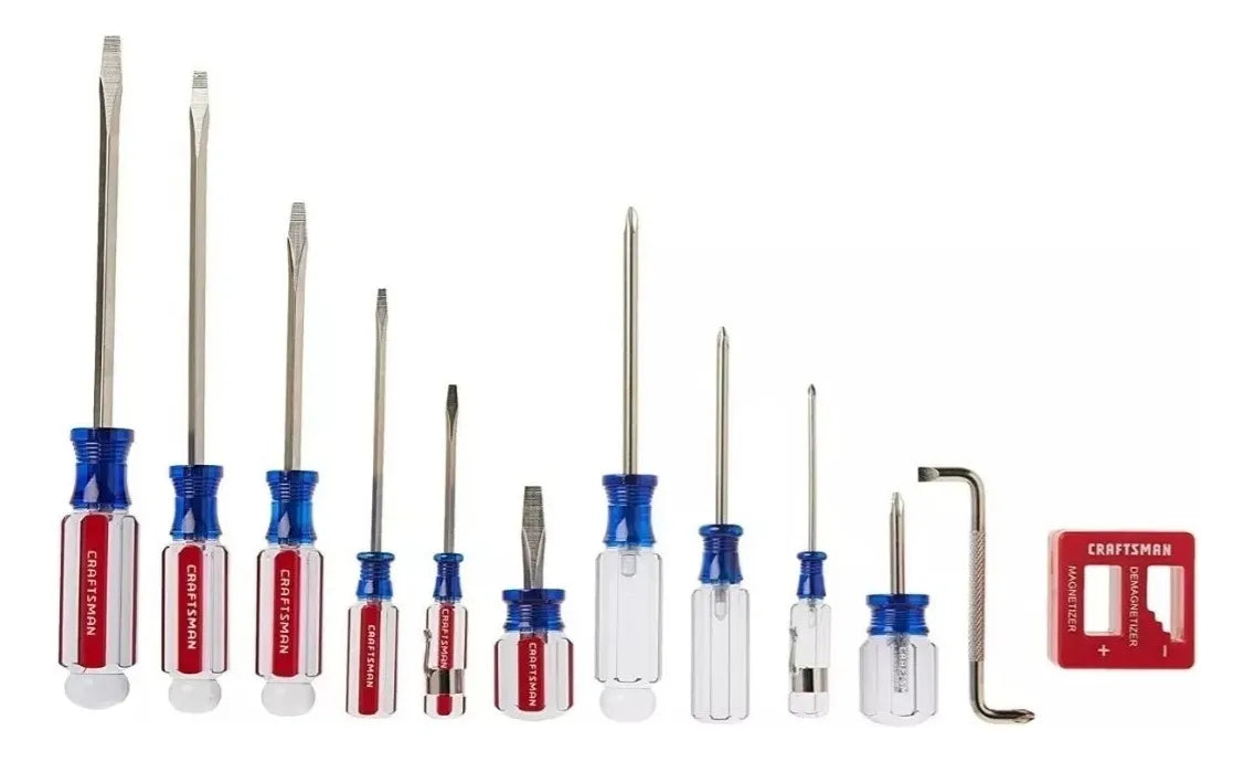 Craftsman Juego De Destornilladores De 12 Piezas Y 6 Pulgada