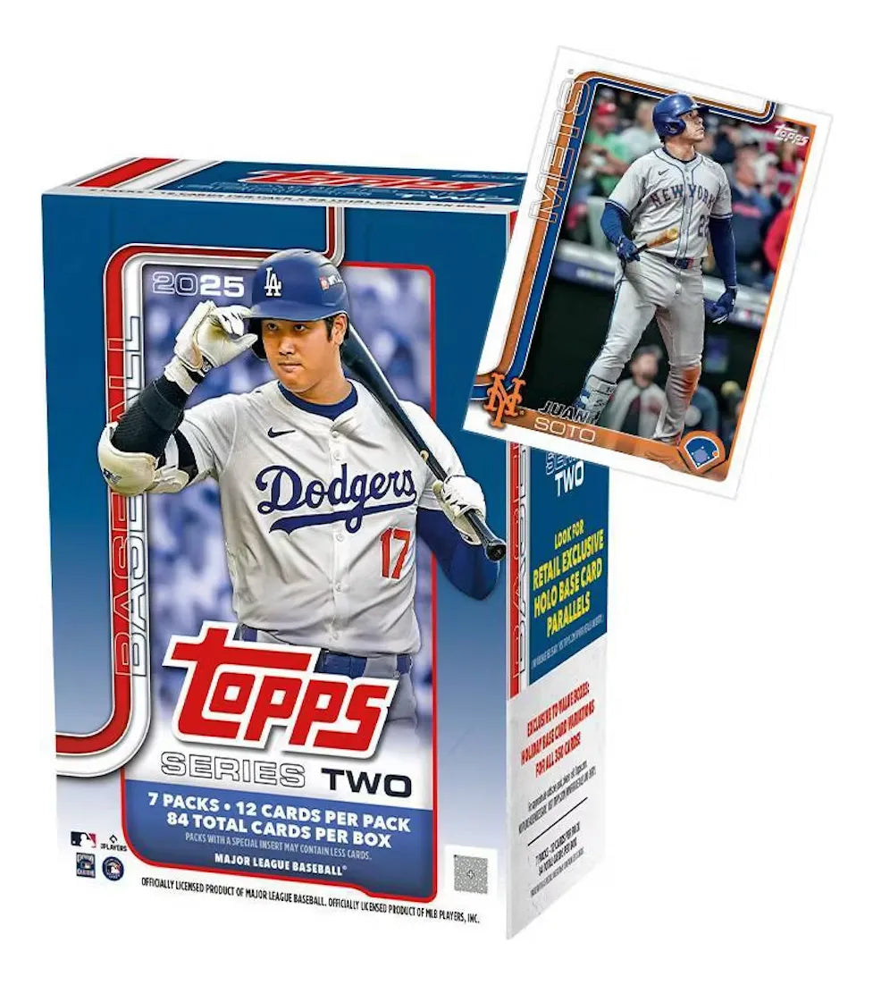 Topps Mlb Serie 2 Trading Card Box Tarjetas De Béisbol 2025