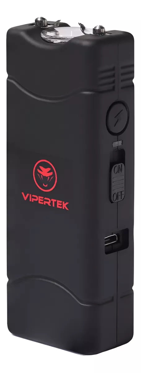 Vipertek Pistola De Aturdimiento Micro Con Linterna Led