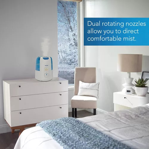 Vicks Humidificador Dual Comfort Cool + Warm Mist