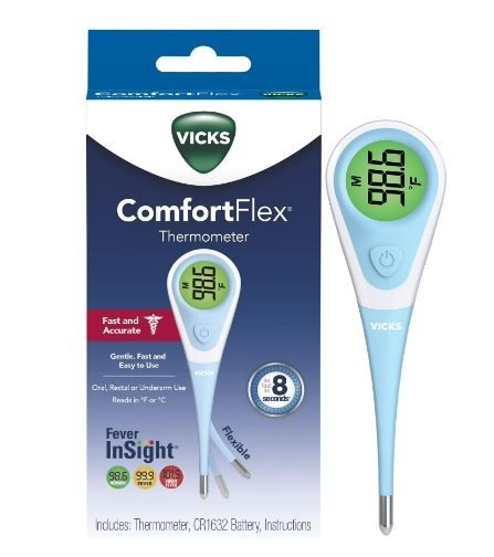 Vicks Comfortflex Termómetro Digital Flexible Blanco